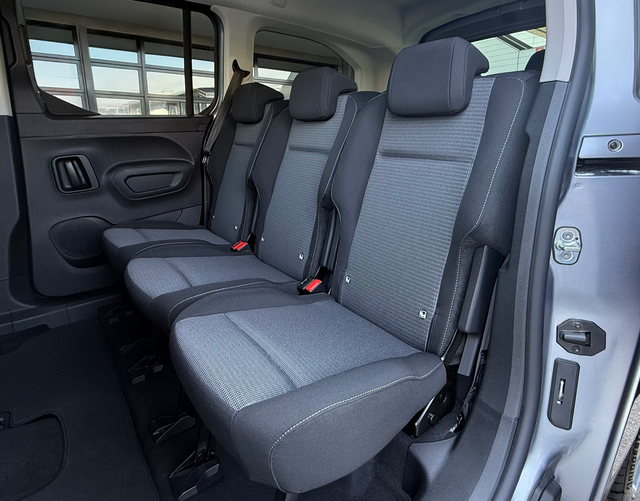 R&uuml;cksitzbank Toyota Proace City Verso TEAMPLAYER 7-Sitzer