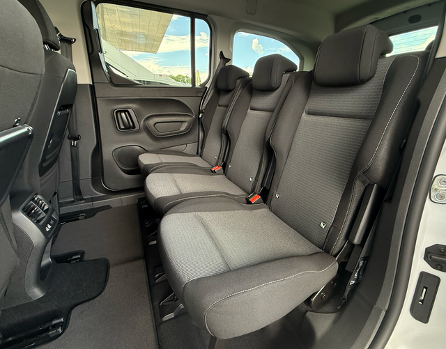 R&uuml;cksitzbank Toyota Proace City Verso TEAMPLAYER