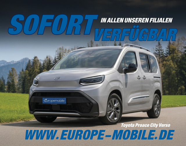 Toyota Proace City - Verso TEAMPLAYER L2 1.5 D-4D 96 kW AT 7-Sitzer (Lager) LED/WINTER/17