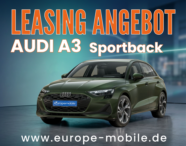 Audi A3 Sportback - Limited 30 TFSI S tronic (Leasingaktion) LED-PLUS/SHZ/AMBIENTE/18
