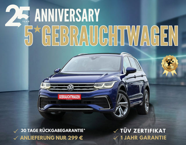 Volkswagen Tiguan - R-Line (D6 Promo) 1.5 TSI DSG IQ.LIGHT|IQ.AS|NAV|SOUND|EASY|UVM. (Vorlauf 14.07.2026)