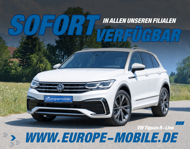 Volkswagen Tiguan - R-Line (D6 Promo) 1.5 TSI OPF ACT DSG 150 (Lager) IQ.LIGHT|SHZ|EASY|PARK|WINTER|NAV|UVM.