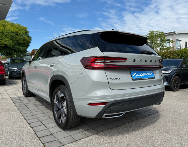 Hinten Skoda Kodiaq Sportline 2.0 TDI 142kW DSG 4x4