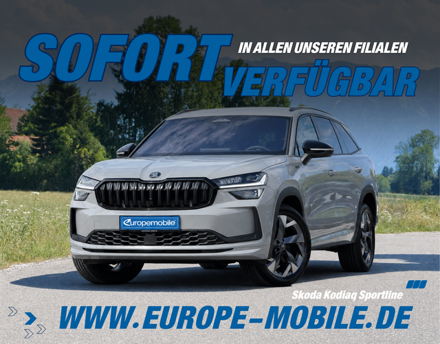 Skoda Kodiaq - SPORTLINE KOMFORT-PLUS 2.0 TDI 142kW DSG 4x4 (Lager) STANDHZG/HEAD-UP/CANTON/AHK/NAV/WINTER-PLUS/EASY/MATRIX/5J.GARAN/UVM.