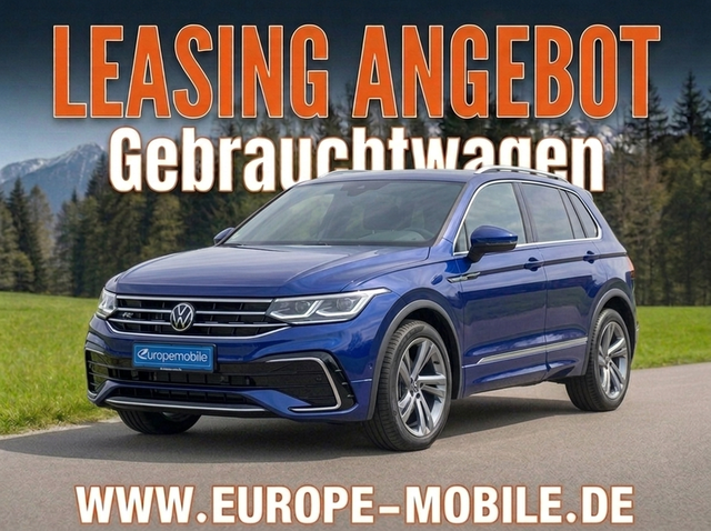 Volkswagen Tiguan - R-Line (D6 Promo) Leasingaktion 1.5 TSI DSG IQ.LIGHT|IQ.AS|NAV|SOUND|EASY|UVM.