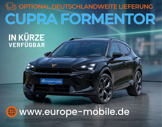 Cupra Formentor - 2.0 TSI DSG 4Drive 150 kW (Vorlauf) VOLL-LED/WINTER/3ZKLIMA/AHK/FULLLINK/ACC/UVM.