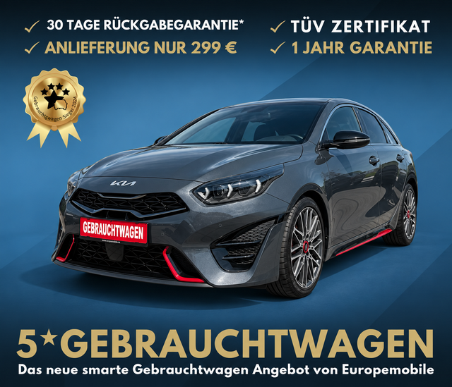Kia ProCeed - GT 1.6 T-GDI DCT MJ2024 7J.GARANTIE|FACELIFT|PANO|KOMFORT|NAV|JBL|UVM.