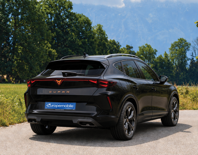 Hinten Cupra Formentor 2.0 TSI DSG 4Drive 150 kW