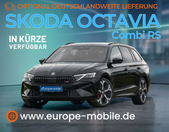 Skoda Octavia Combi - RS 2.0 TSI DSG (Vorlauf) PANO/NAV/CANTON/HEAD/19