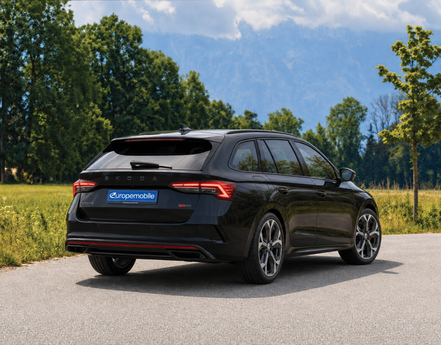 Hinten Skoda Octavia Combi RS 2.0 TSI DSG