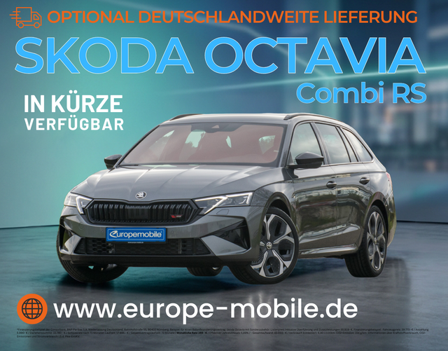 Skoda Octavia Combi - RS 2.0 TSI DSG (Vorlauf) PANO/NAV/CANTON/HEAD/19
