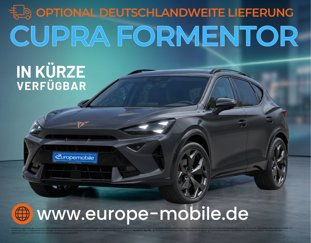Cupra Formentor - 2.0 TSI DSG 4Drive 150 kW (Vorlauf) VOLL-LED/WINTER/3ZKLIMA/AHK/FULLLINK/ACC/UVM.