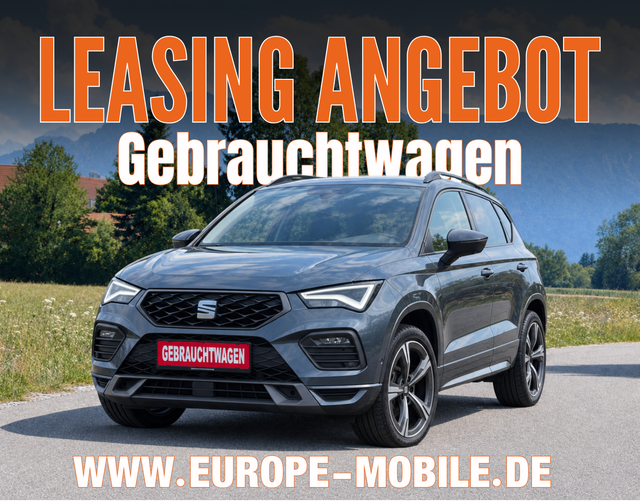 Seat Ateca - FR (Leasingaktion) PACK EXECUTIVE I 1.5 TSI ACT 150 DSG, NAVI, BEATS, FAHRERAS. XL, 19" LM,