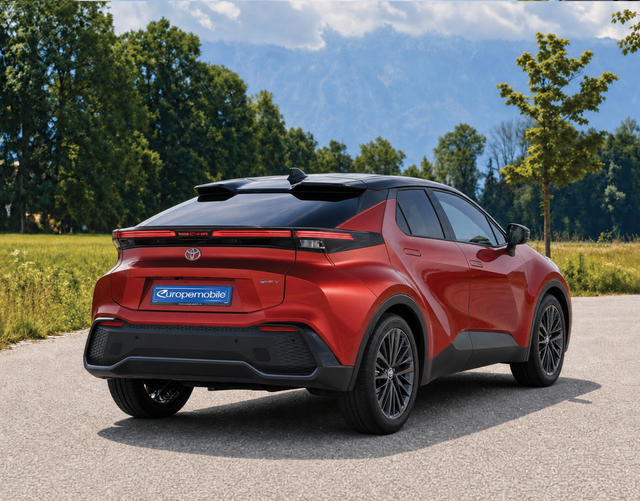 Hinten Toyota C-HR 2.0-l-VVT-i Hybrid FWD