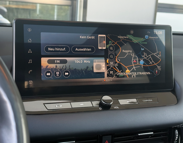 Touchscreen Display Nissan Qashqai TEKNA 1.3