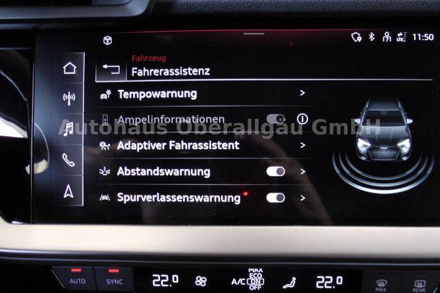 Audi A3 Sportback 40 TFSI quattro*AHK*ACC*B&O*Panoram 