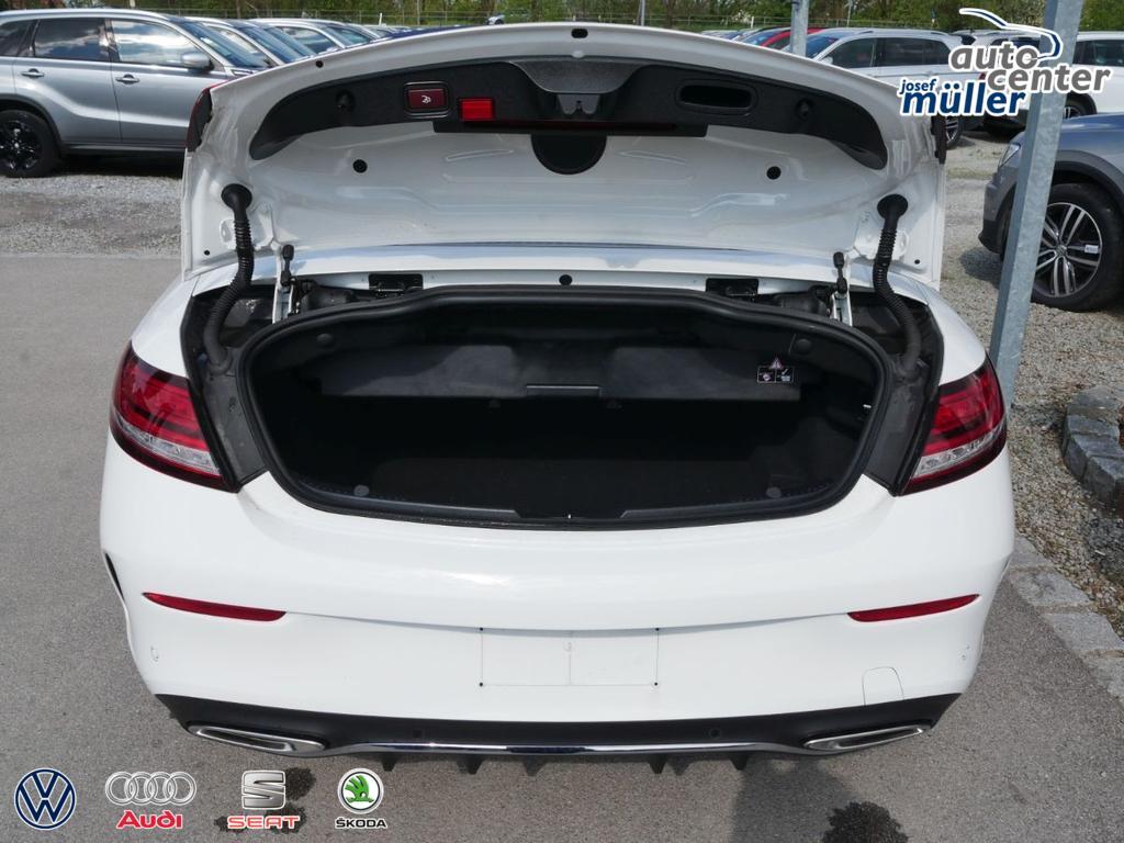 Mercedes Benz C Klasse C 200 Cabrio 9g Tronic Amg Line High End Infotainment Lichtpaket Advanced Komfort Assistenzpaket