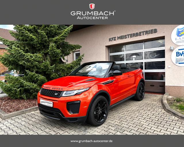 Gebrauchtfahrzeug Land Rover Range Rover Evoque - Cabrio 2.0 Si4, HSE Dynamic DesignPaket Black SideAssist LederPaket LED Sitzh. Fronts.hzb.