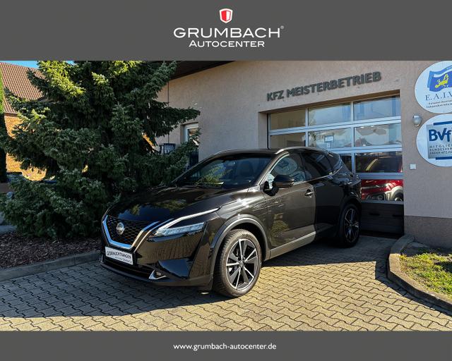 Gebrauchtfahrzeug Nissan Qashqai - 1.3 DIG-T MHEV, Tekna   Xtronic Vollausstattung 1.Hand Garantie Allwetterreifen