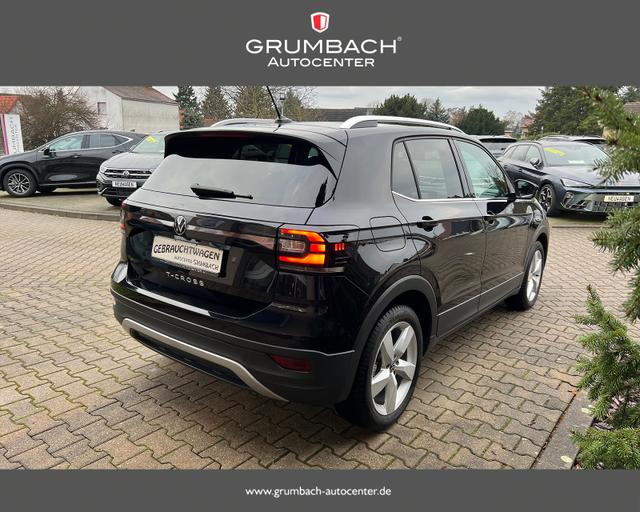 Volkswagen T-Cross 1.0 TSI, Style OPF Navi ACC SideAssist PDC Kamera Sitzh. Allwetter 