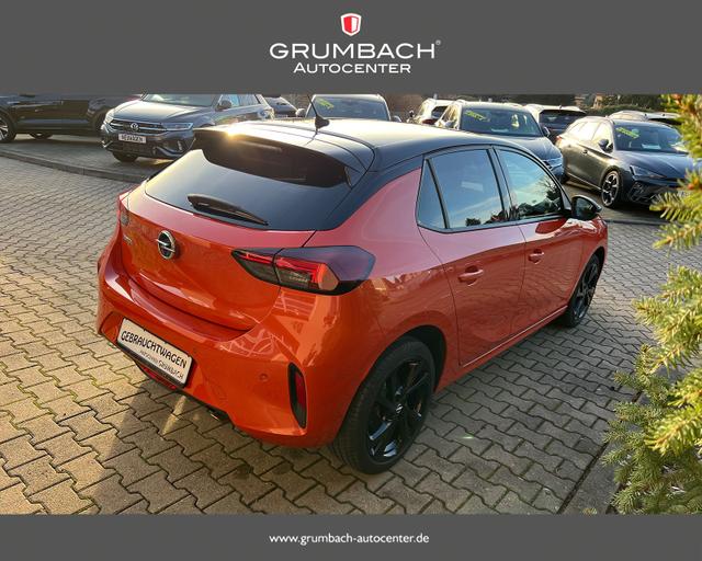 Opel Corsa F 1.2l Turbo GS Line Sitzh. Lenkr.hzb. Kamera PDC 17Zoll SideAssist 