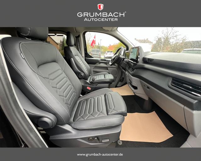 Ford Tourneo 2.0 EcoBlue, 320 L2 Titanium FWD 8.Sitze AZV Leder 19Zoll TechnologiePaket5 Standh. Sitzh. Lenkradhzb. Navi LED elktr. Sitze 