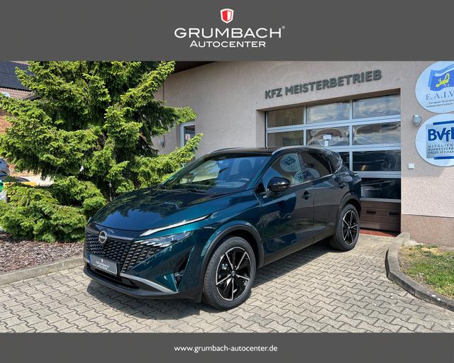 Lagerfahrzeug Nissan Qashqai - TEKNA 1.3 DIG-T MHEV 116kw Xtronic Voll-Leder Pano Sitzh. Lenkr.hzb. Navi HeadUp 360&deg;Kamera 19Zoll