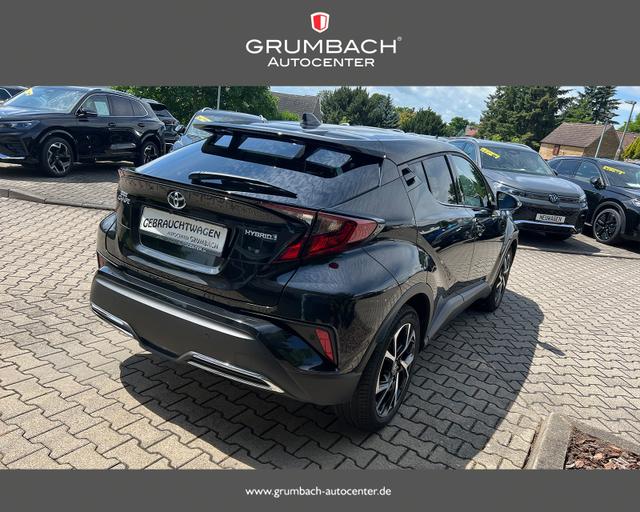 Toyota C-HR 2.0 Hybrid 135kw, Team Deutschland Bi-LED Sitzh. Lenkr.hzb. SideAssist 18Zoll SafetySense Kamera 