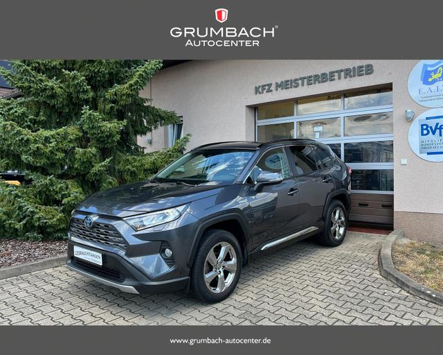 Gebrauchtfahrzeug Toyota RAV4 - 2.5 VVT-i Hybrid, Team D 4x2 AZV Navi TechnikPaket el.Heckkl. SideAssist QuerAssist RCTA Sitzh. Garantie TopZustand