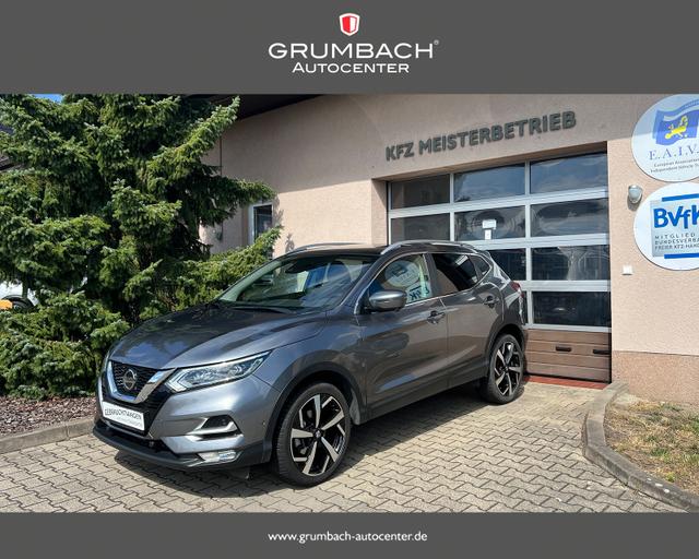 Gebrauchtfahrzeug Nissan Qashqai - 1.2 DIG-T, Tekna 4x2 CVT X-tronic 360C Kamera Sitzh. Navi 19Zoll Garantie