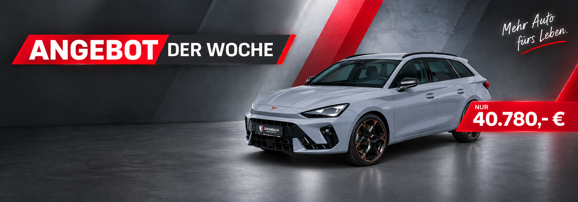 Cupra Leon VZ Sportstourer im Grumbach Autocenter als EU-Neuwagen zum Sonderpreis