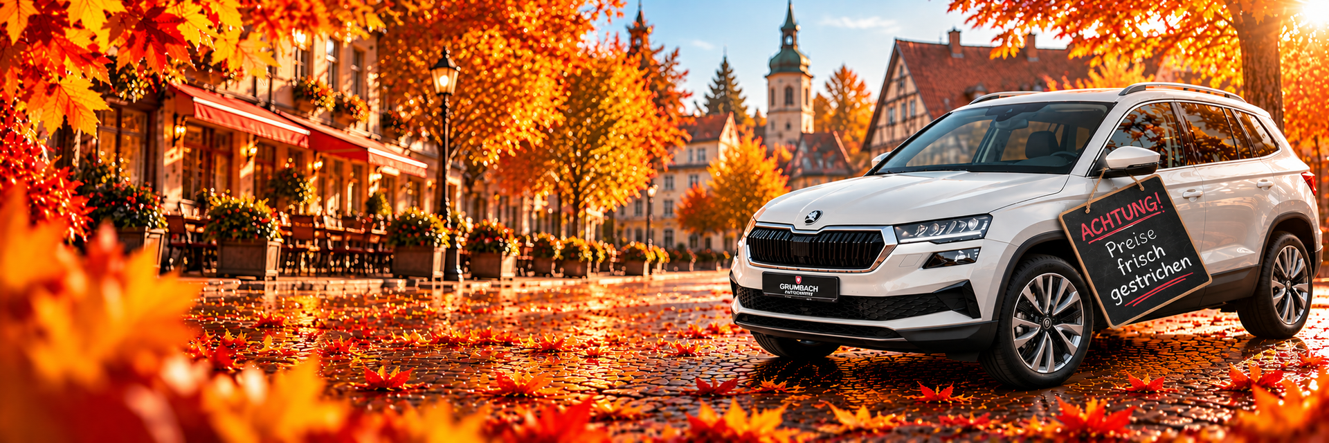 Im Herbst fallen die Blätter und auch unsere Preise!