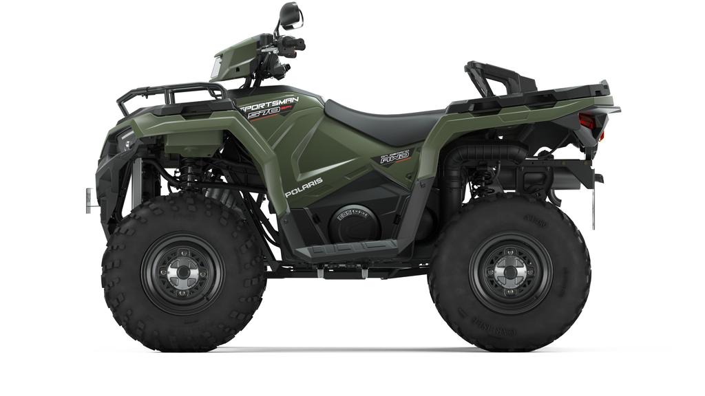 Polaris Sportsman 570 EPS Lof Military TAN, Seilwinde, Alu14", AHK, 2