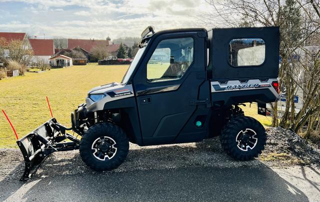 Polaris Ranger Diesel Deluxe 3 Personen, Traktor, Full Cab+, Heizung, LED, Alufelgen 