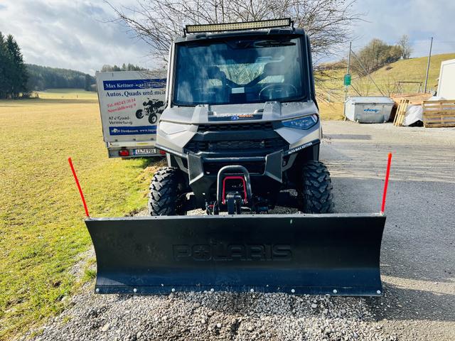 Polaris Ranger Diesel Deluxe 3 Personen, Traktor, Full Cab+, Heizung, LED, Alufelgen 