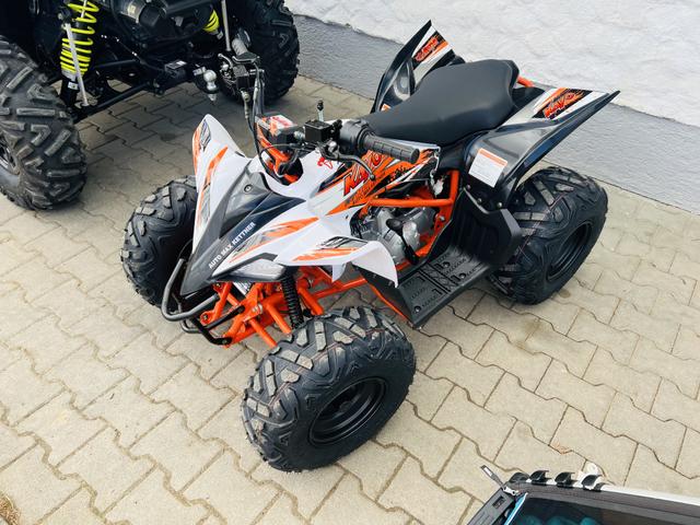 Access Motor Kayo MiniSport 110 Kinderquad Vorwärts- & Rückwärtsgang, Kill-Switch mit Armband 