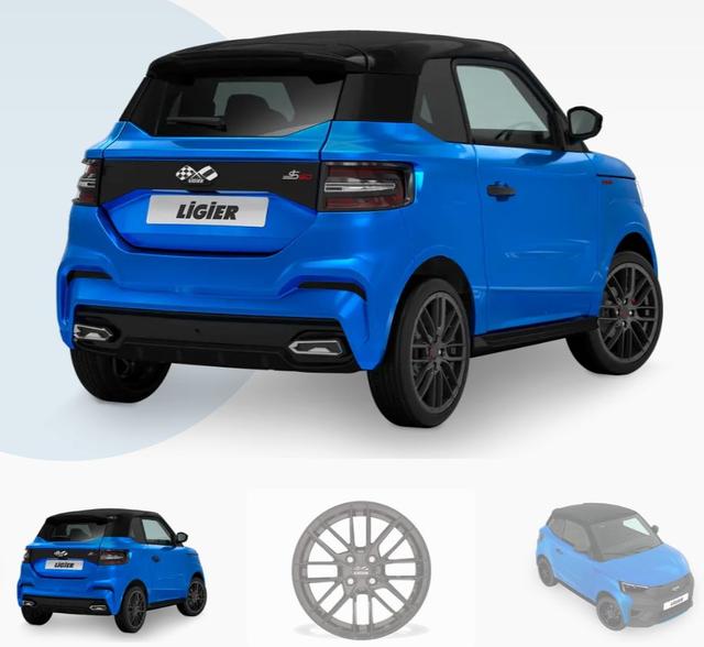 Ligier JS 50 Sport Ultimate REVO D+ Ultimate, Trennwand, Connect-Paket, SV, Fußmatten Auto ab 15J 