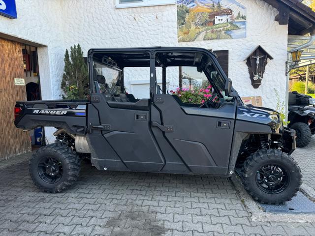 Polaris Ranger XP1000 EPS Crew Premium 4 Sitzer viel Zubehör! Vollkabine, Heizung, Alufelgen, LED-Scheinwerfer, klappbare Beif.Sitzbank... 