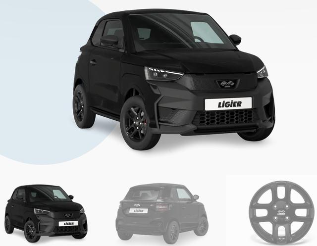 Ligier JS 50 - Select Revo D+ Trennwand, Fussmatten, Radio, Freisprecheinrichtung, Alu Auto ab 15!