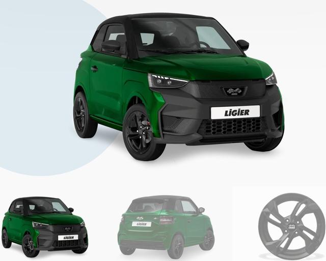 Ligier JS 50 - Elite Revo D+ Trennwand, SV, Fussmatten, Freisprecheinrichtung, Alu Auto ab 15!