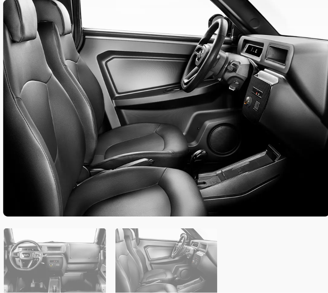 Ligier Myli LAB REVO D+ Multimedia, Laderaumabdeckung, Fu&szlig;matten Auto ab 15! 