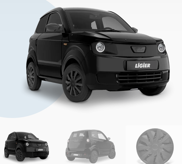 Ligier Myli LAB REVO D+ Multimedia, Laderaumabdeckung, Fu&szlig;matten Auto ab 15! 