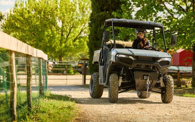 Polaris Ranger 500 Dach, Seilwinde, LED Scheinwerfer, Alufelgen, Turfe Mode, mit Stra&szlig;enzulassung! 