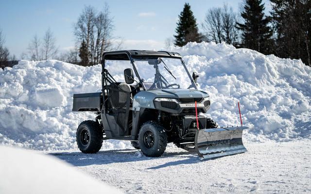 Polaris Ranger 500 Dach, Seilwinde, LED Scheinwerfer, Alufelgen, Turfe Mode, mit Stra&szlig;enzulassung! 