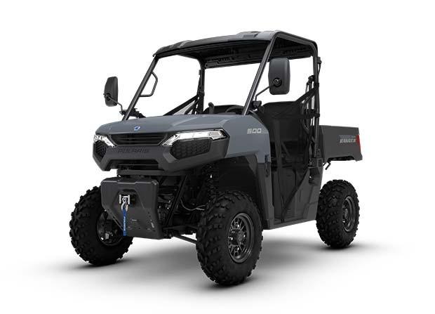 Polaris Ranger 500 Dach, Seilwinde, LED Scheinwerfer, Alufelgen, Turfe Mode, mit Stra&szlig;enzulassung! 