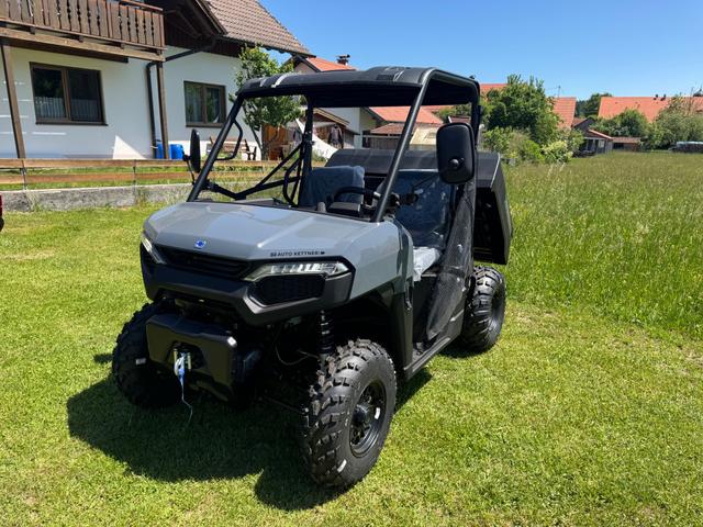 Polaris Ranger 500 Dach, Seilwinde, LED Scheinwerfer, Alufelgen, Turfe Mode, mit Stra&szlig;enzulassung! 