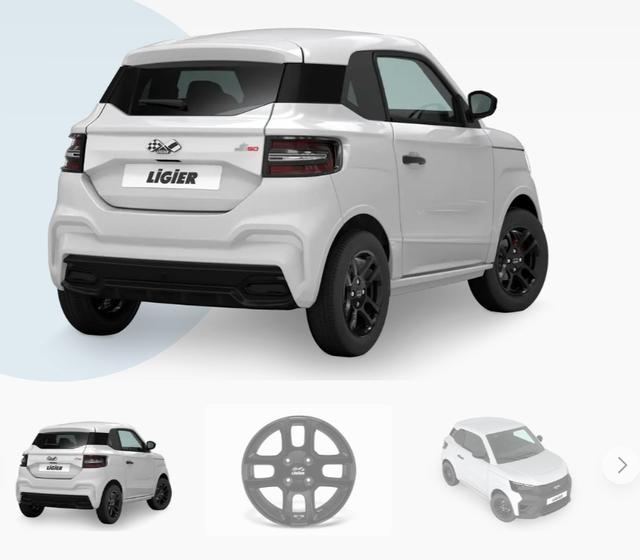 Ligier JS 50 Select Revo D+ Fussmatten, Radio, Freisprecheinrichtung, Alu Auto ab 15! 