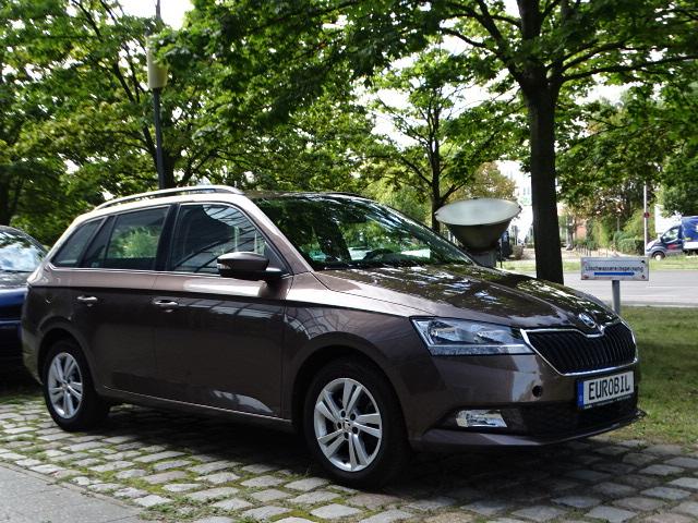 Skoda Fabia Combi Ambition TSI 110 // Klima+Kamera+LED+LM+NSW+PDC+SmartLink+Reling 
