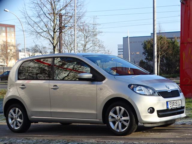 Skoda Citigo Automatik Elegance // 5t&uuml;r+Allwetter+Klima+NSW+PDC+SitzHZg+Sunset 