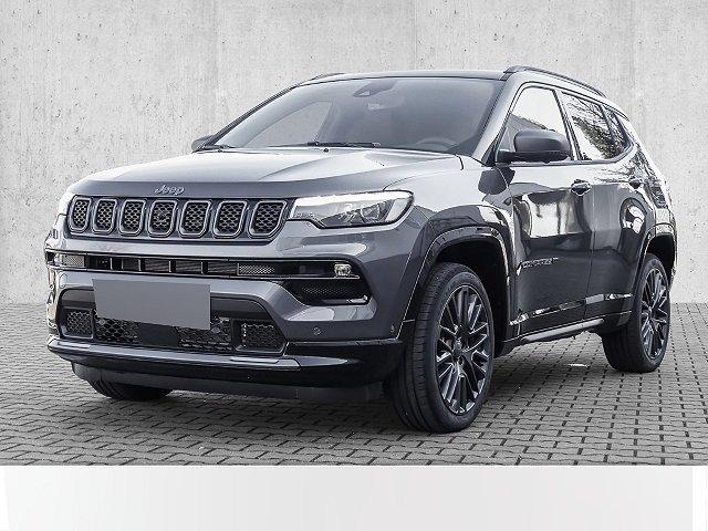 Jeep Compass - 4xe 80TH Plug-In Hybrid Leder Navi Kurvenlicht ACC Parklenkass. Rückfahrkam. Allrad